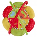 Centru de activitati Red Kite - Salteluta bebelusi cu petale pufoase Safari Gym